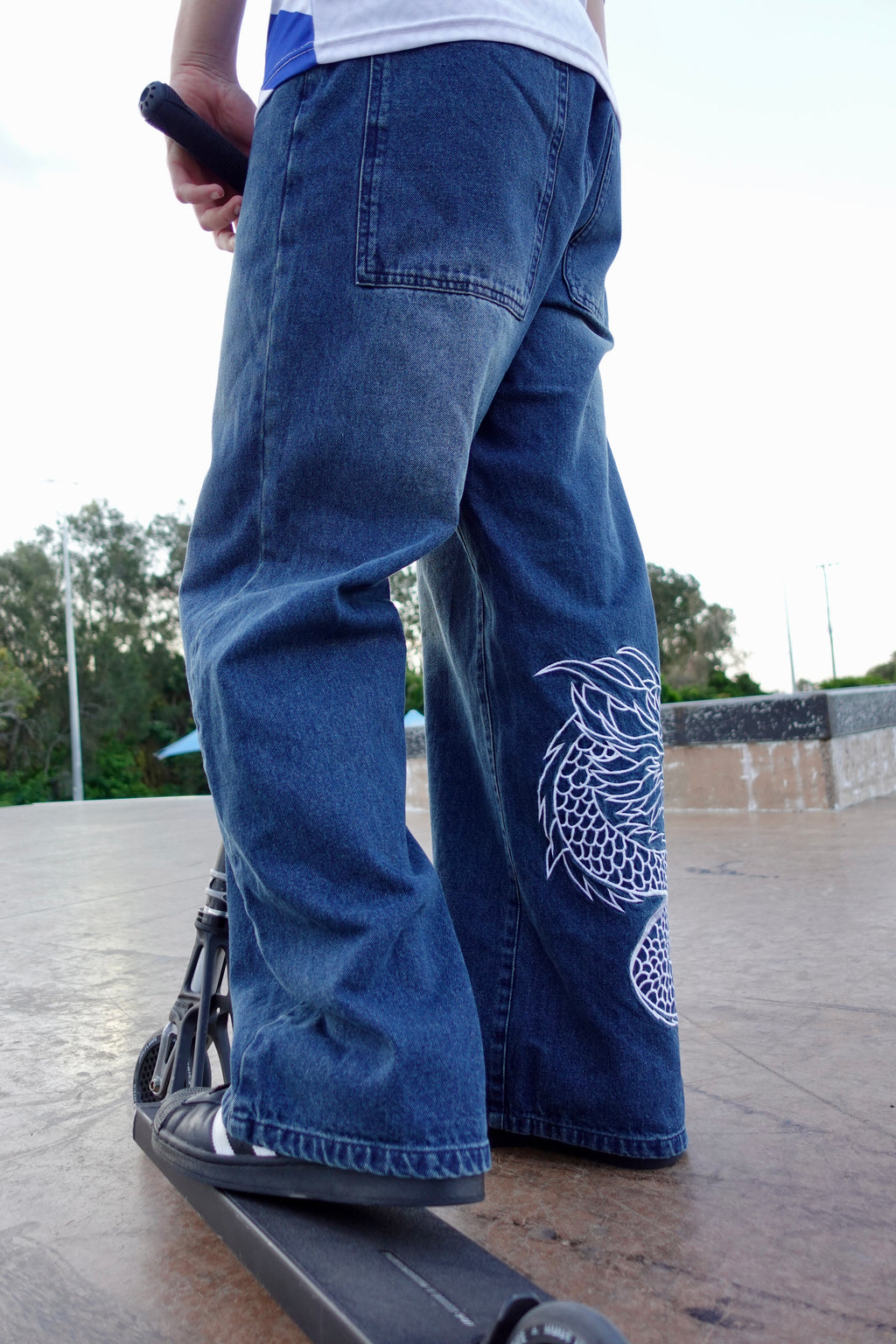 Skuxem Denim Skater Jeans