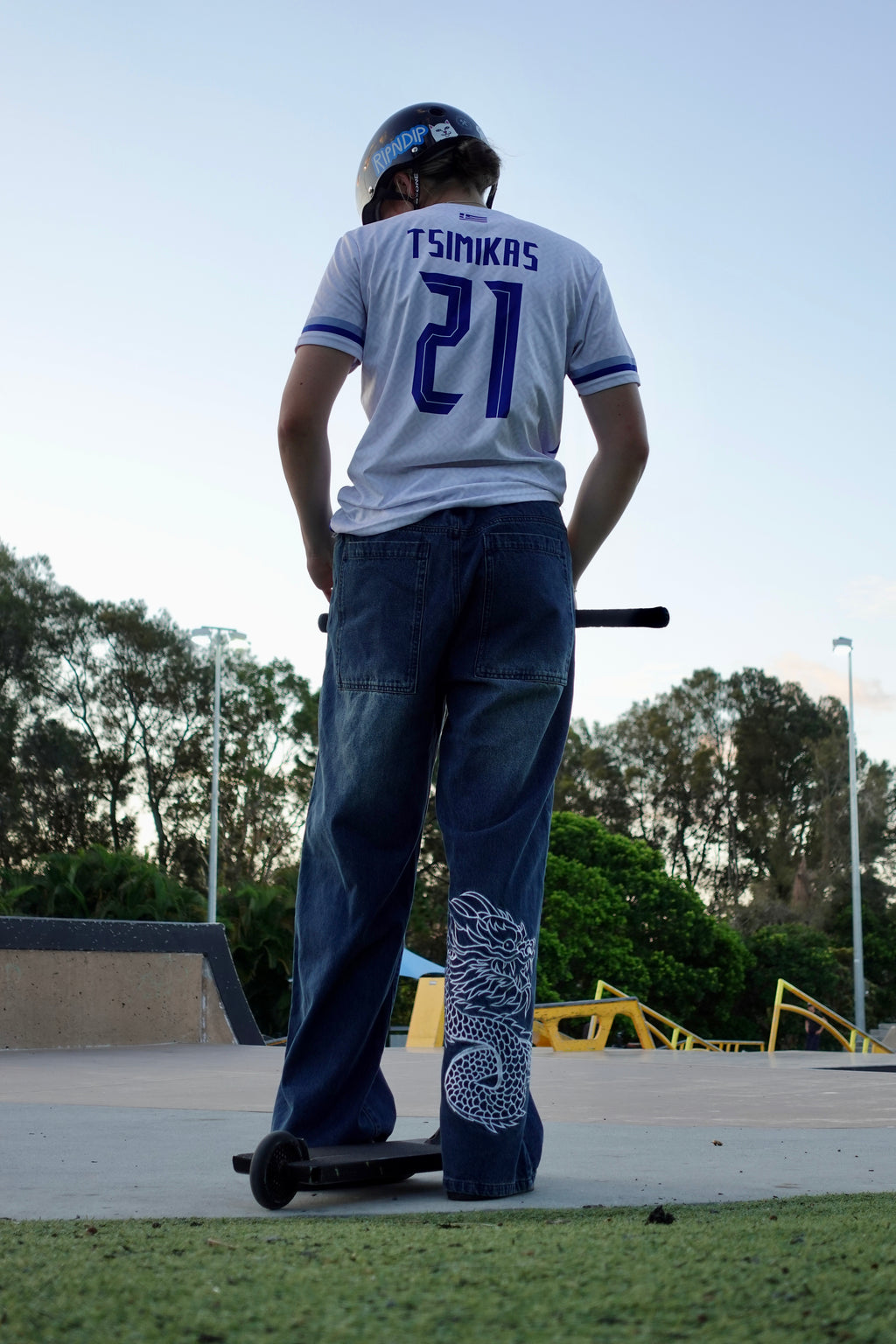 Skuxem Denim Skater Jeans